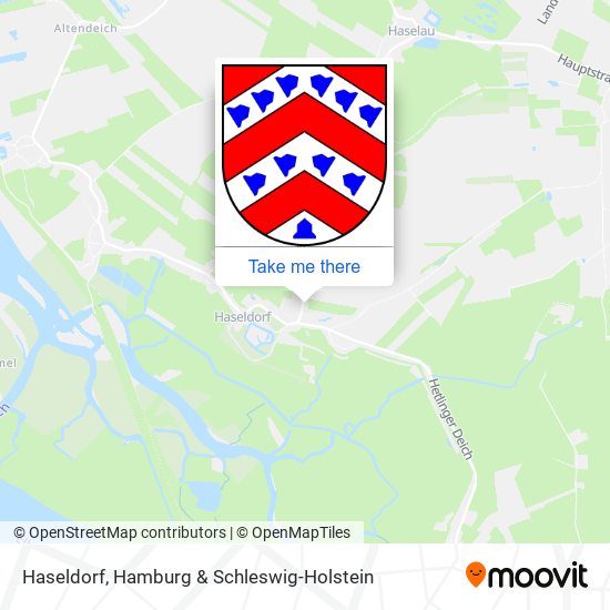 Haseldorf map