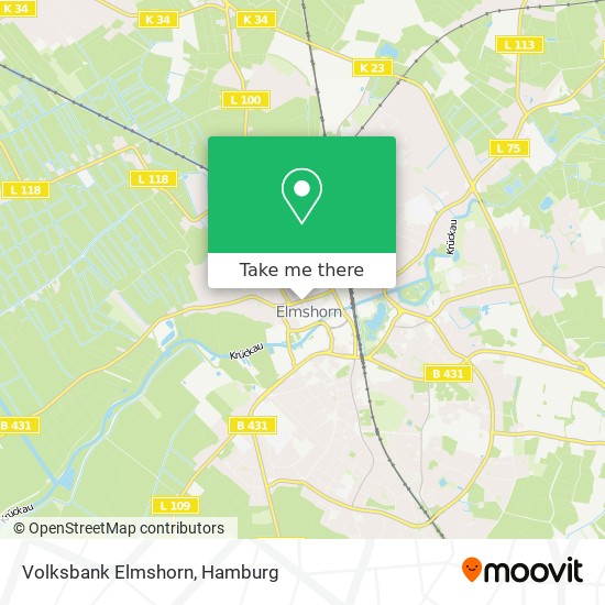 Volksbank Elmshorn map