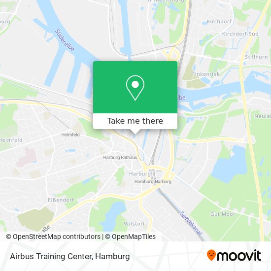 Airbus Training Center map