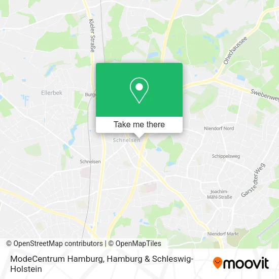 Карта ModeCentrum Hamburg