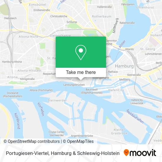 Карта Portugiesen-Viertel