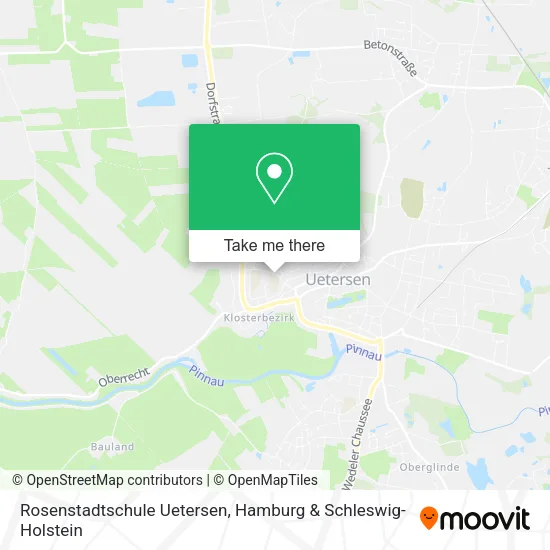 Rosenstadtschule Uetersen map
