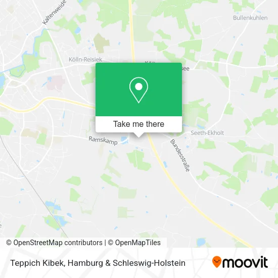 Карта Teppich Kibek