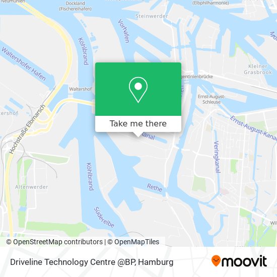 Driveline Technology Centre @BP map