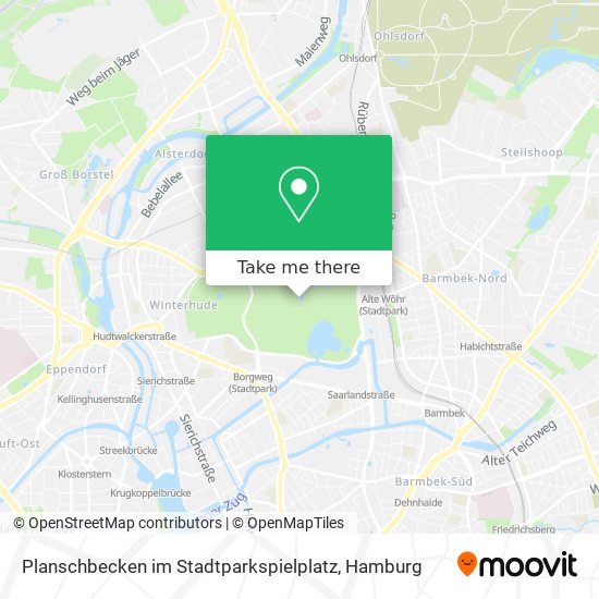 Карта Planschbecken im Stadtparkspielplatz