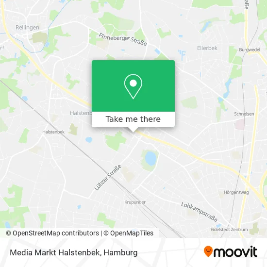 Карта Media Markt Halstenbek