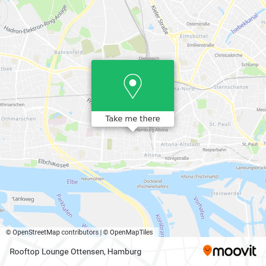 Карта Rooftop Lounge Ottensen
