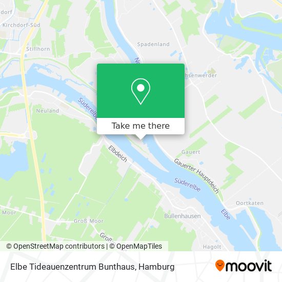 Elbe Tideauenzentrum Bunthaus map