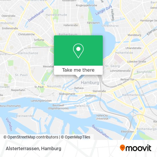 Alsterterrassen map