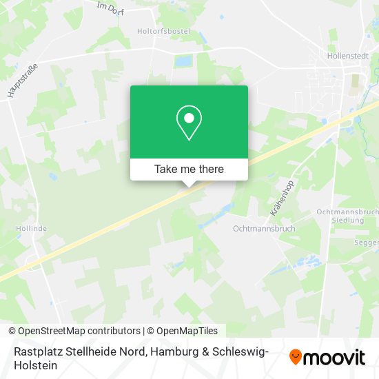 Rastplatz Stellheide Nord map