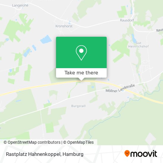 Rastplatz Hahnenkoppel map