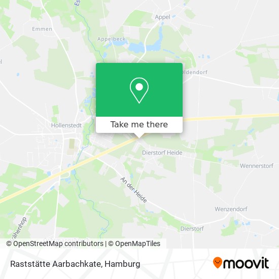 Raststätte Aarbachkate map