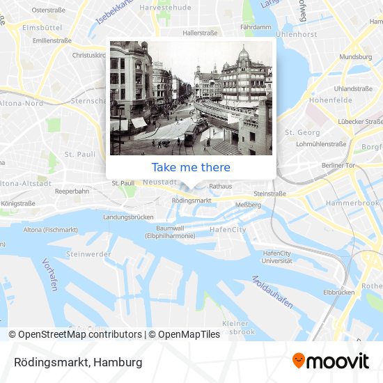 Rödingsmarkt map