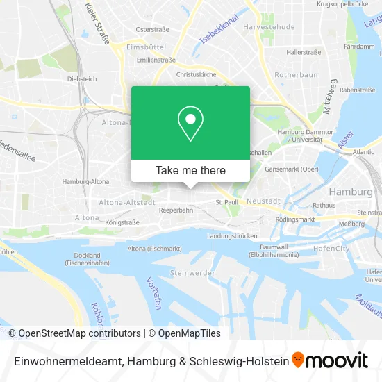 Карта Einwohnermeldeamt