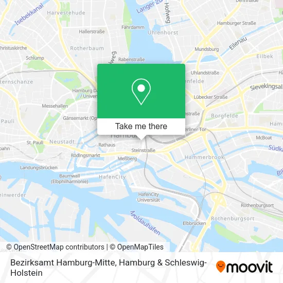 Bezirksamt Hamburg-Mitte map