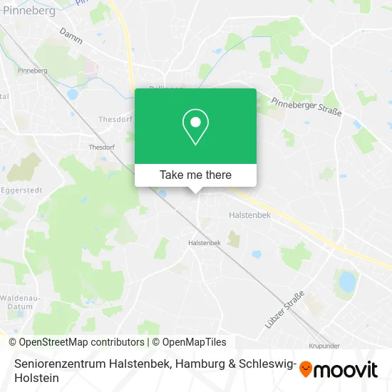 Seniorenzentrum Halstenbek map
