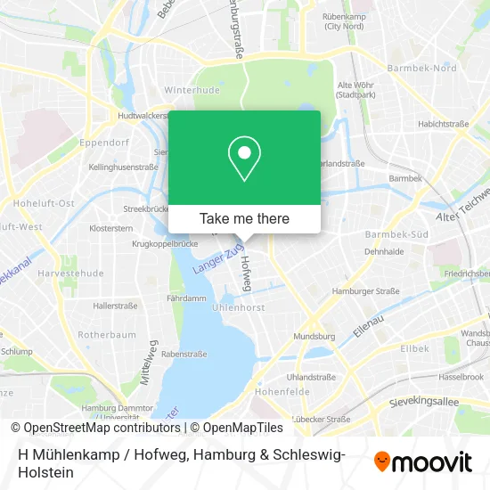 Карта H Mühlenkamp / Hofweg