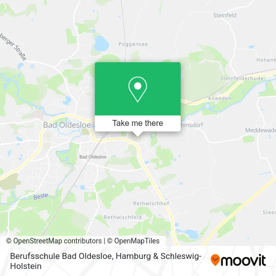 Berufsschule Bad Oldesloe map