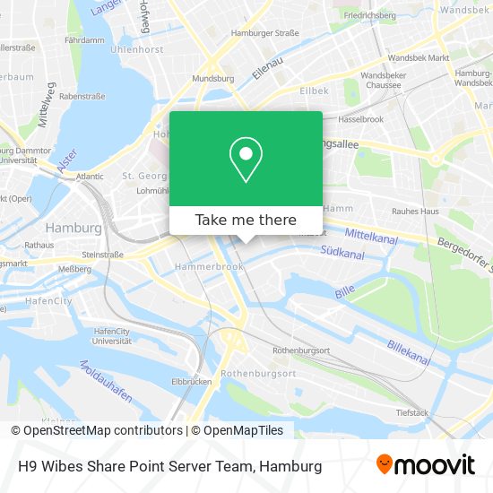 H9 Wibes Share Point Server Team map