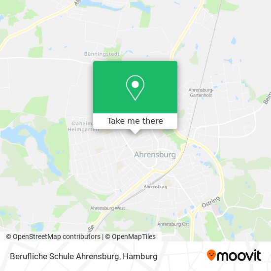 Berufliche Schule Ahrensburg map