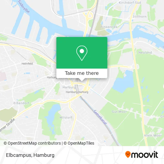 Карта Elbcampus
