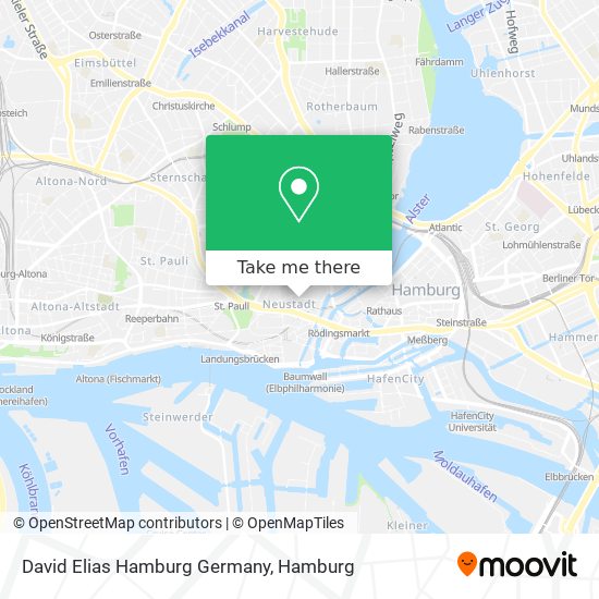 David Elias Hamburg Germany map