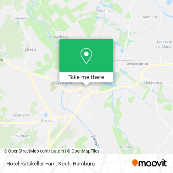 Hotel Ratskeller Fam. Koch map