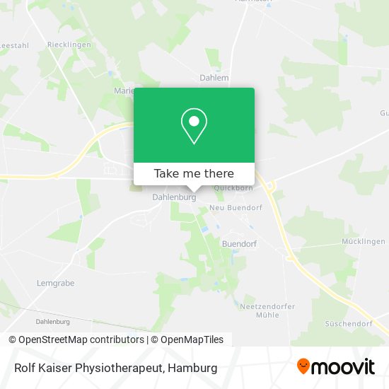 Rolf Kaiser Physiotherapeut map