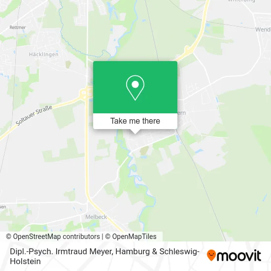 Карта Dipl.-Psych. Irmtraud Meyer