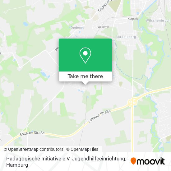 Pädagogische Initiative e.V. Jugendhilfeeinrichtung map