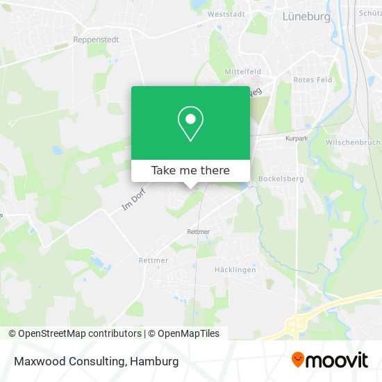 Maxwood Consulting map