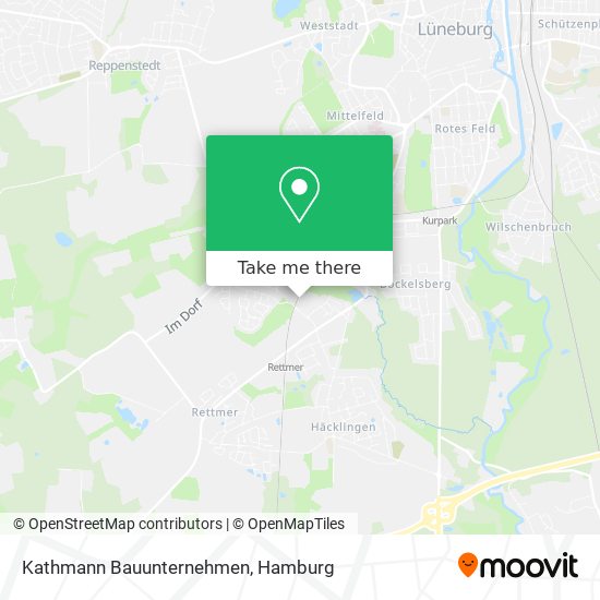 Kathmann Bauunternehmen map