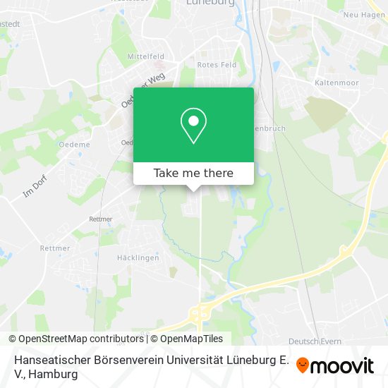 Hanseatischer Börsenverein Universität Lüneburg E. V. map