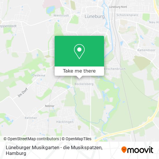 Lüneburger Musikgarten - die Musikspatzen map