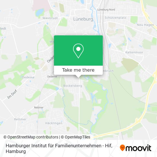 Hamburger Institut für Familienunternehmen - Hif map