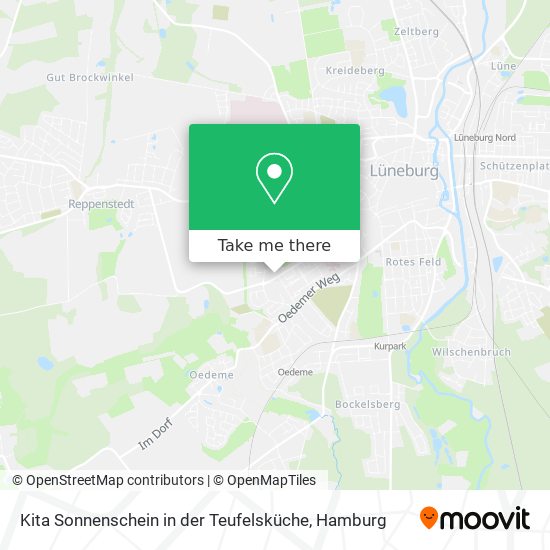 Kita Sonnenschein in der Teufelsküche map