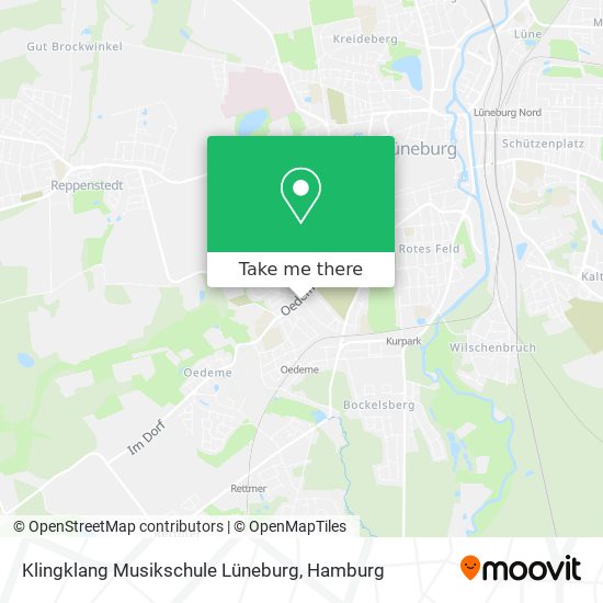 Klingklang Musikschule Lüneburg map