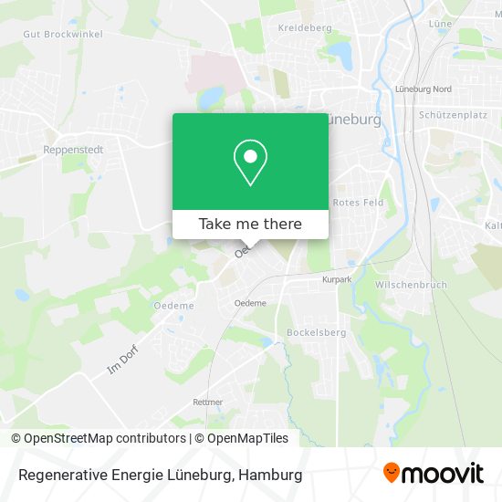 Карта Regenerative Energie Lüneburg