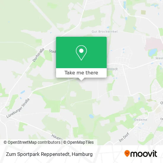 Zum Sportpark Reppenstedt map