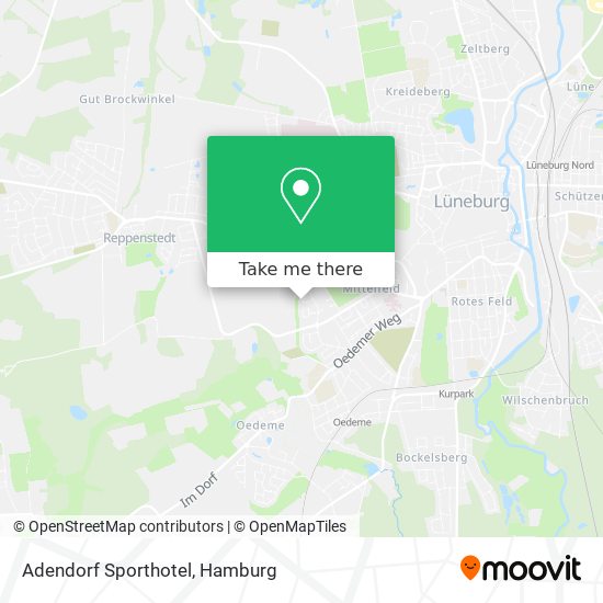 Adendorf Sporthotel map