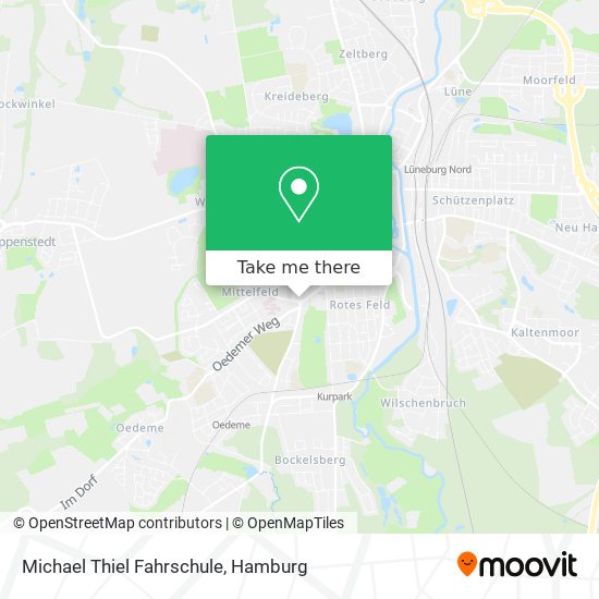 Michael Thiel Fahrschule map