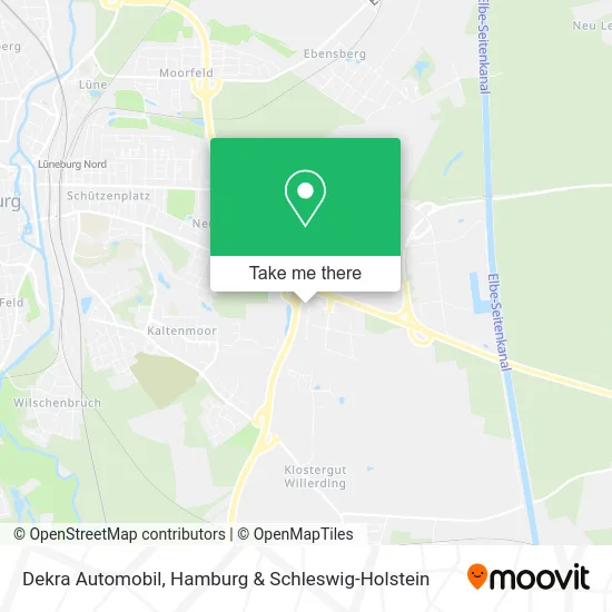 Карта Dekra Automobil