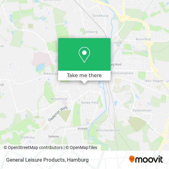 General Leisure Products map