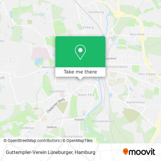 Карта Guttempler-Verein Lüneburger
