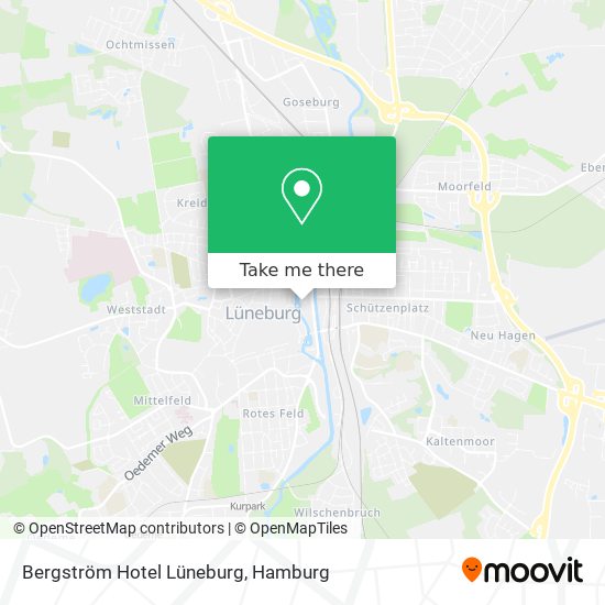 Bergström Hotel Lüneburg map