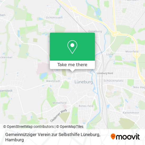 Карта Gemeinnütziger Verein zur Selbsthilfe Lüneburg