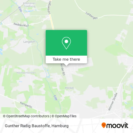 Карта Gunther Radig Baustoffe