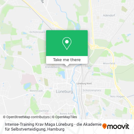 Intense-Training Krav Maga Lüneburg - die Akademie für Selbstverteidigung map