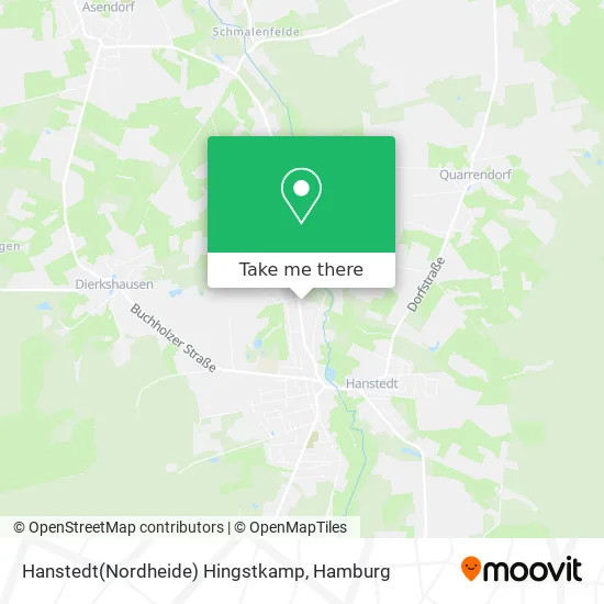 Карта Hanstedt(Nordheide) Hingstkamp