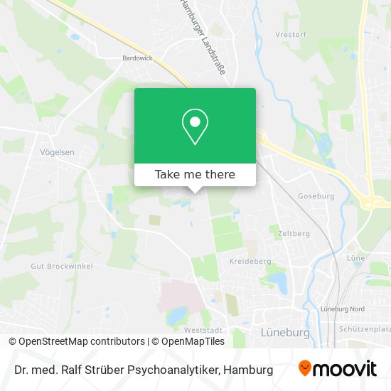 Dr. med. Ralf Strüber Psychoanalytiker map